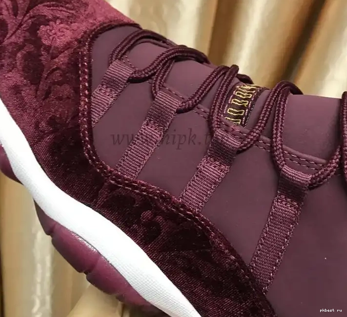 GS AUTHENTIC 11 JORDAN AIR VELVET “HEIRESS” 0528